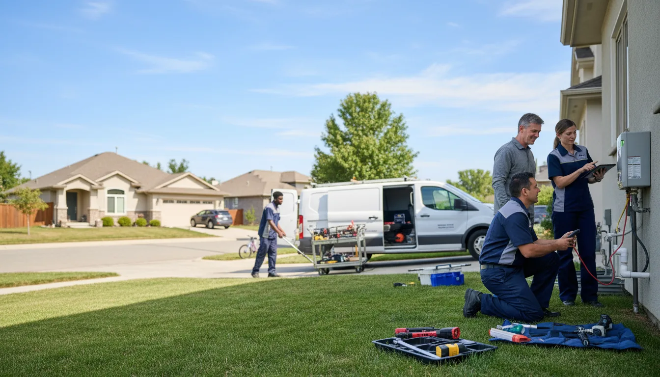 Tankless water heater service in Garrett, PA